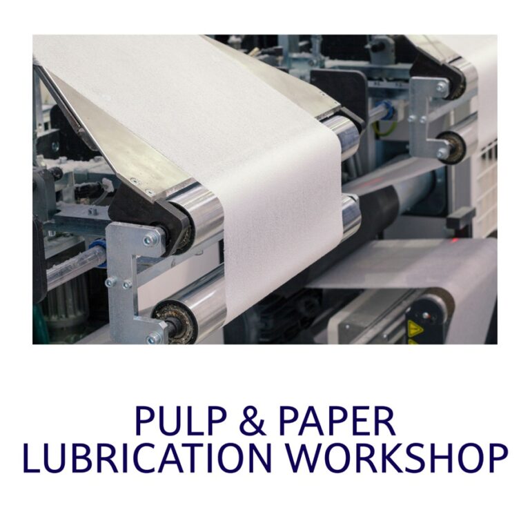 paper roller for pulp and paper lubrication workshops